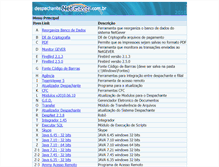 Tablet Screenshot of despachante.netgever.com.br